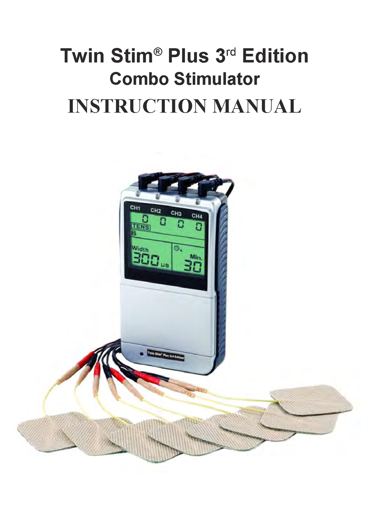 Twin Stim Plus 3rd Edition TENS, EMS, Interferential, & Russian