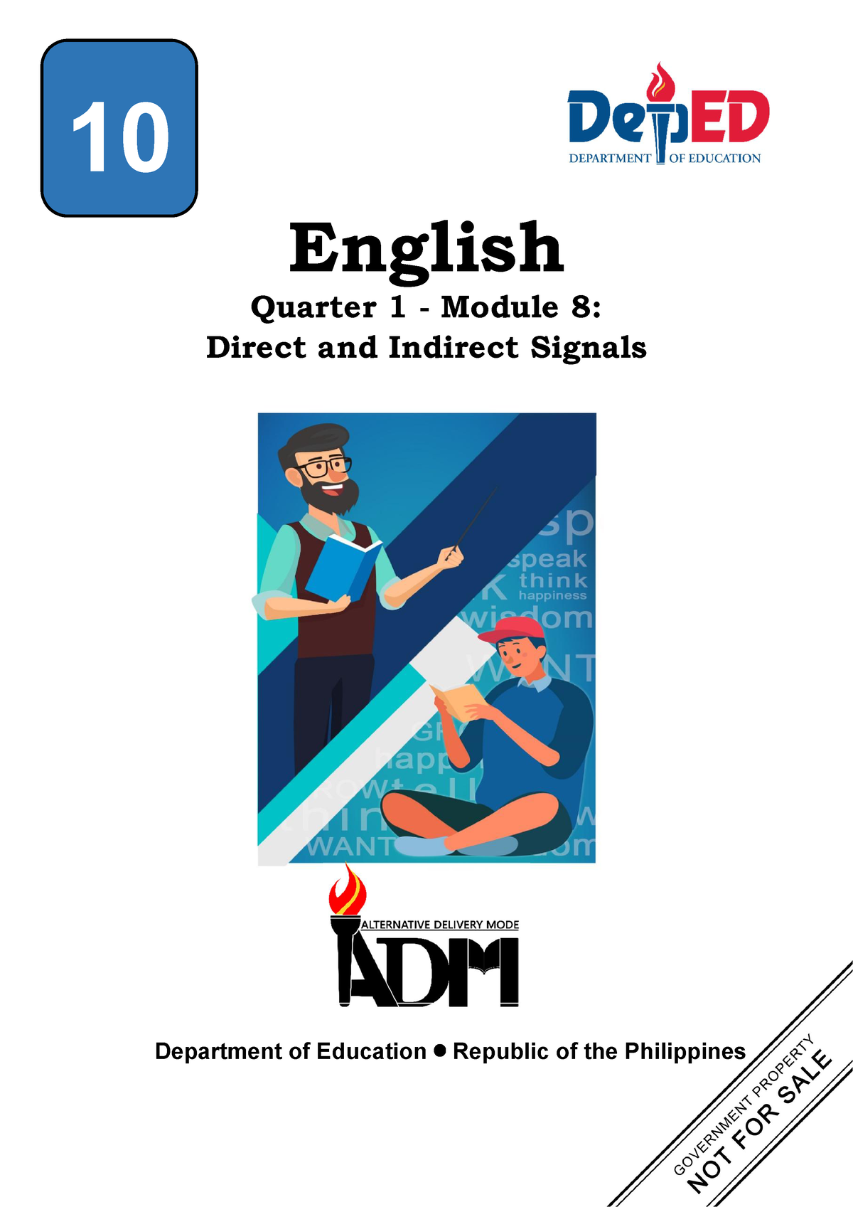 English 10 Q1 Mod8 1direct And Indirect Signals Version 3 English Quarter 1 Module 8 Direct 6758