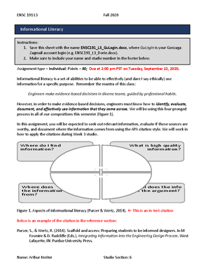 Activity 6 circuit observations description - ENSC 191 Fall 2021 ...