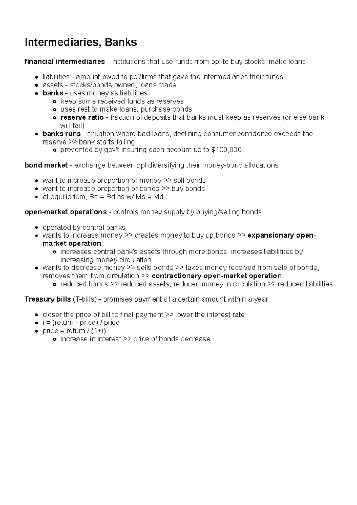 Intermediaries, Banks - Intermediaries, Banks financial intermediaries ...
