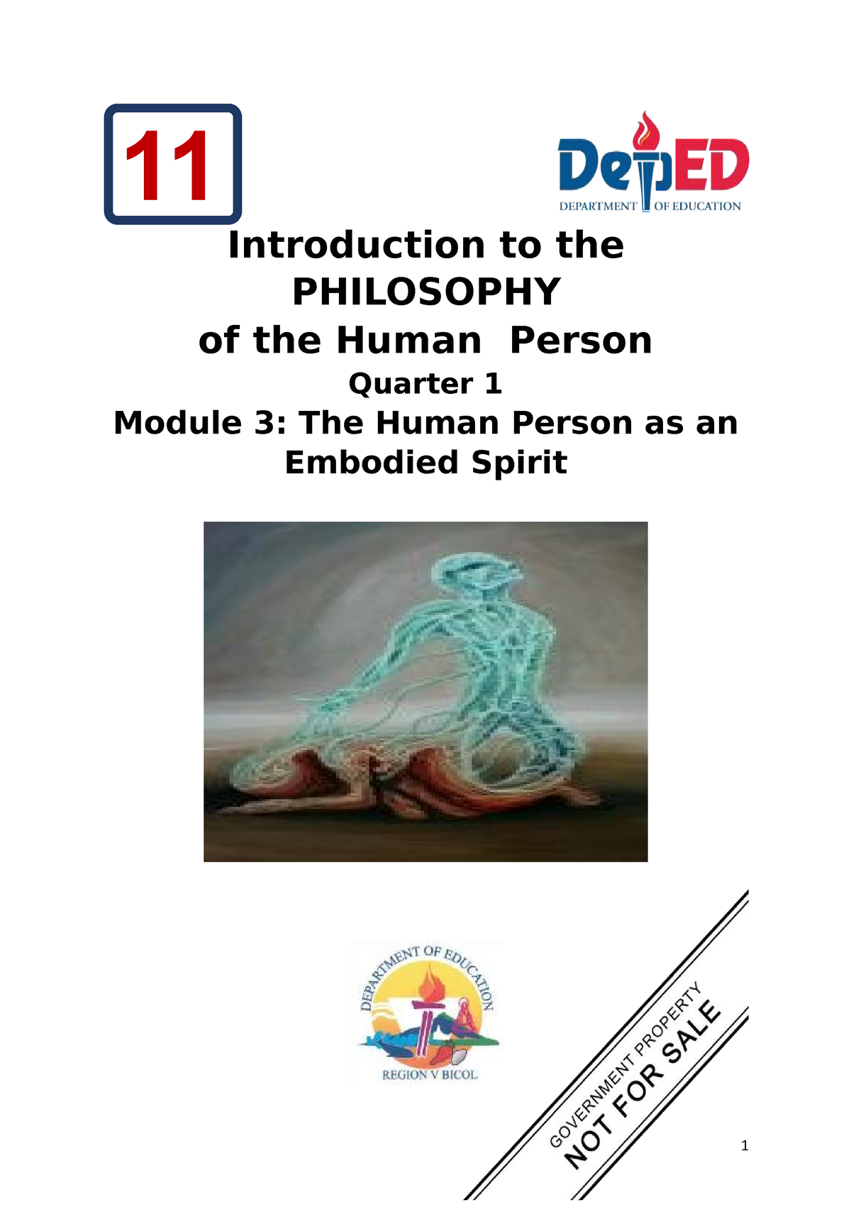 Intro To The Philo Of The Hp Module 3 Q1 11 Introduction To The Philosophy Of The Human Person 3986