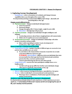 Chapter 9 intellectual discount development of infants