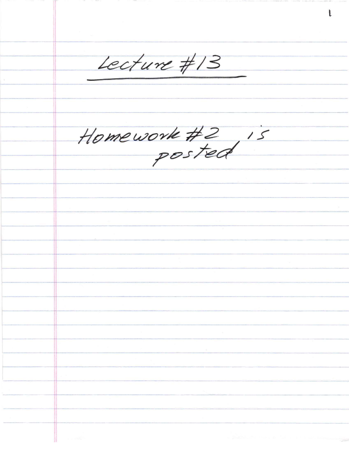 Lecture #13 - 13th class - ll 11? n ?- OhE a A ","/ I a/%a*>us o/), o/2 ...