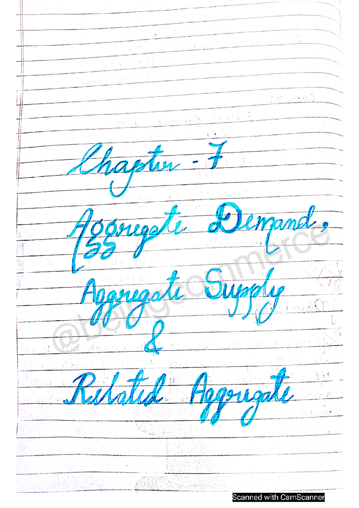 AD AS and related aggregate - thapter 7 ambice Demand Aggregate Supply ...