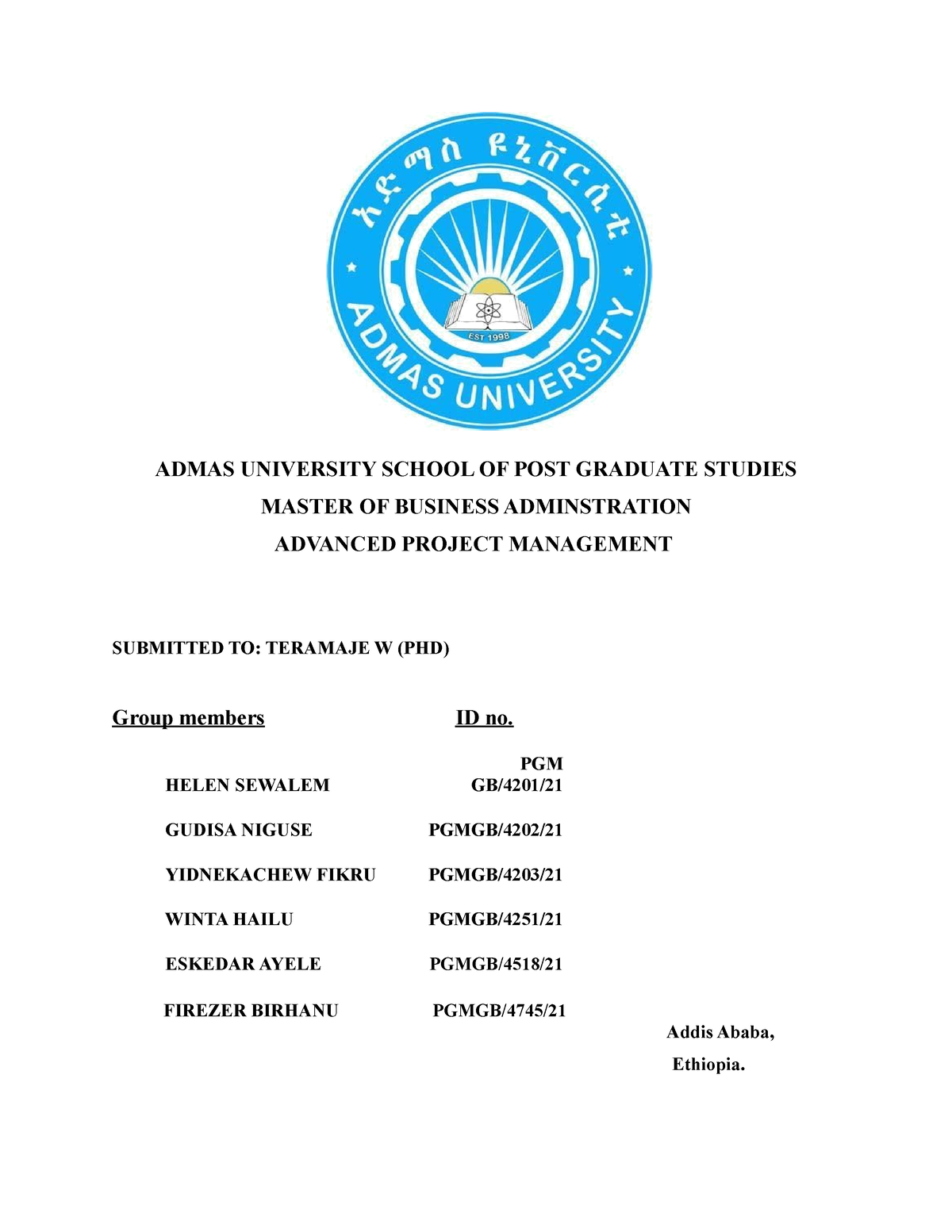 project-proposal-yhjajmk-admas-university-school-of-post-graduate