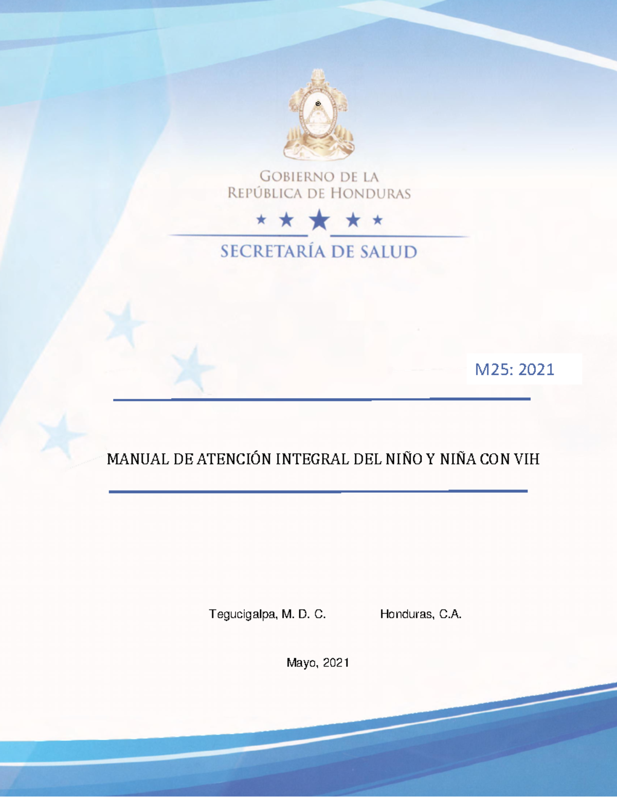 Manual de atención integral al niño y a la niña con VIH - Æ MANUAL DE ...