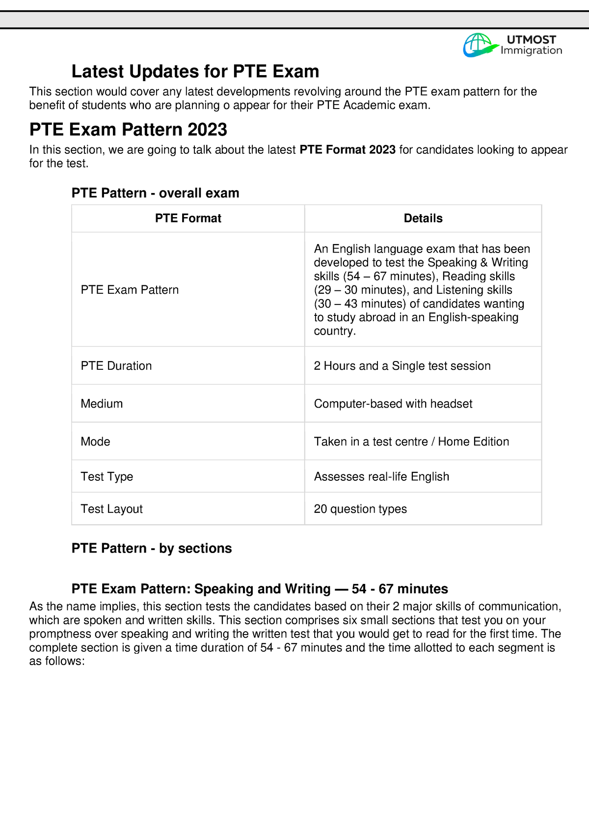 latest-updates-for-pte-exam-pte-exam-pattern-2023-in-this-section-we