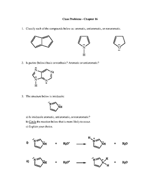 Proton and carbon NMR - Chapter 13 – Additional Practice Problems A ...