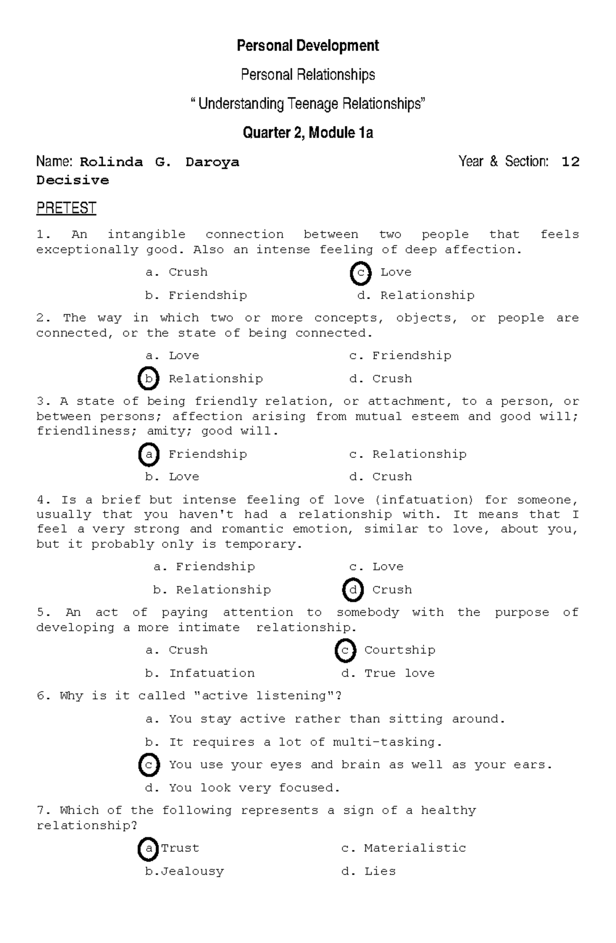 Personal-Development - Personal Development Personal Relationships ...