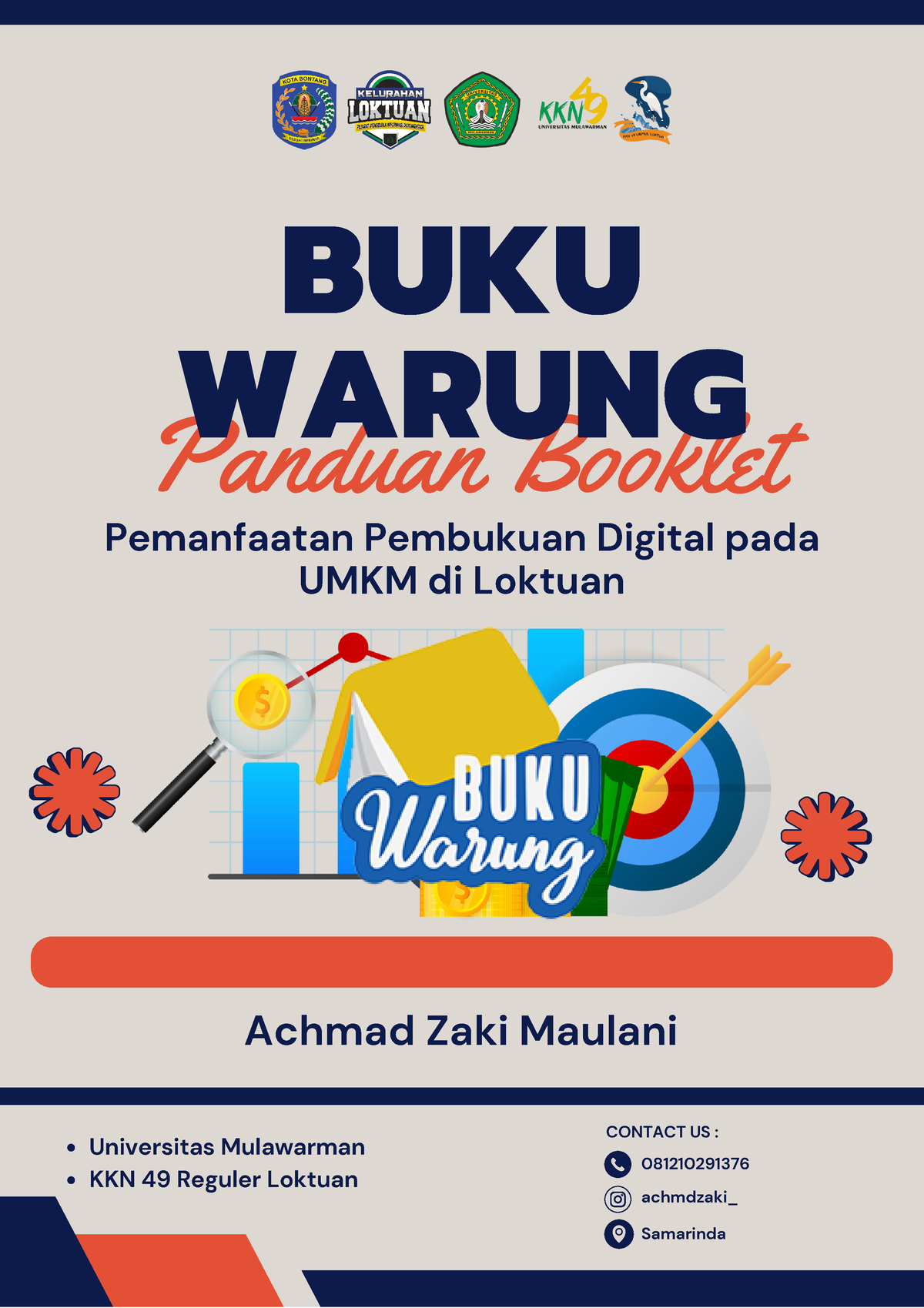 Booklet Pembukuan Digital Panduan Booklet Buku Warung Achmad Zaki Maulani Pemanfaatan 2572