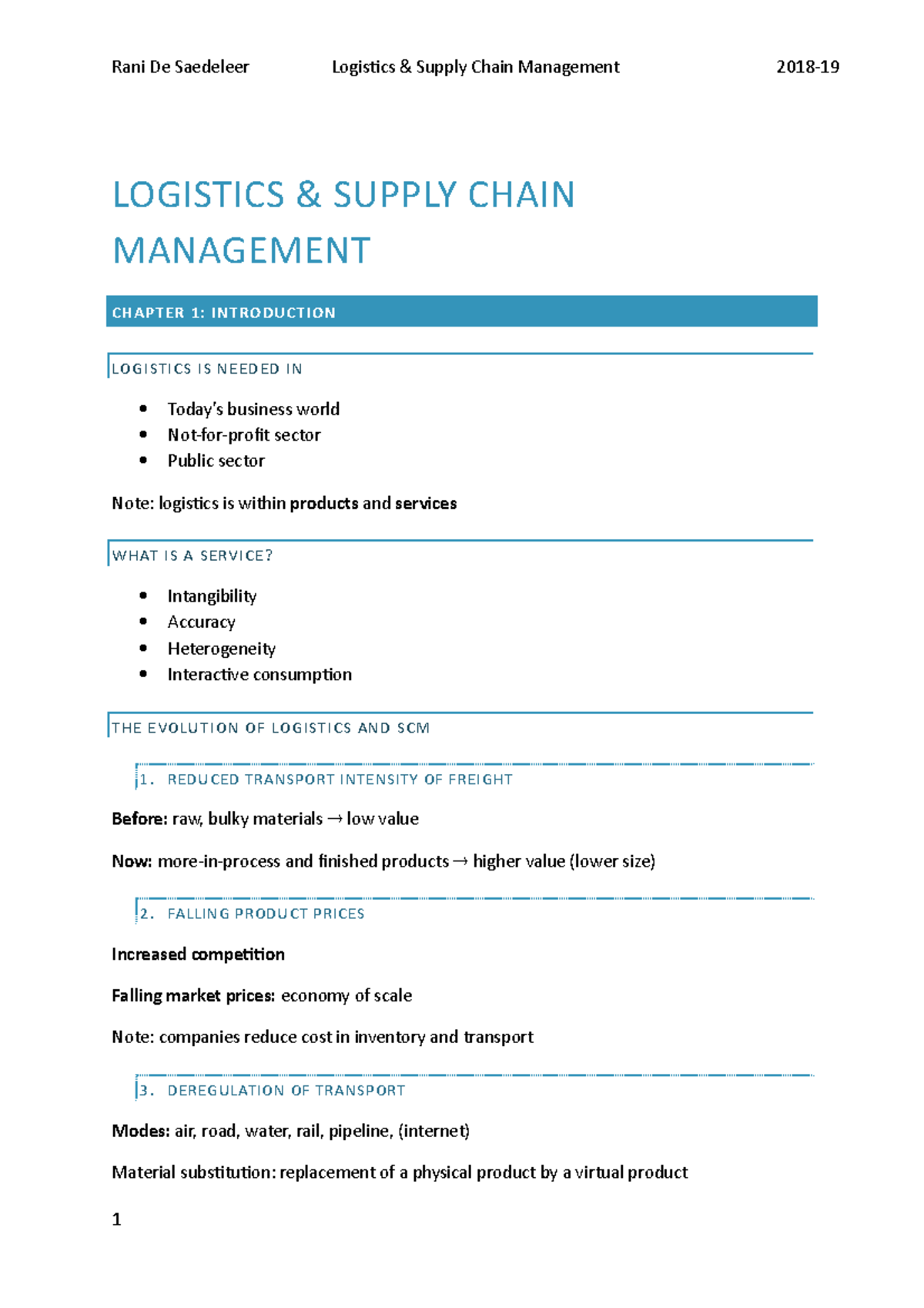 Logistics Supply Chain Managment - LOGISTICS & SUPPLY CHAIN MANAGEMENT ...