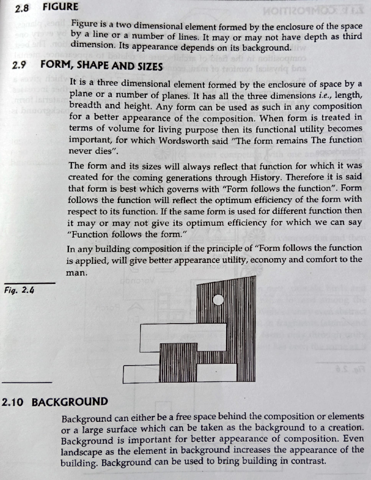 Figure, Form, Shape, Size and Background - 2 FIGURE gure is a two ...