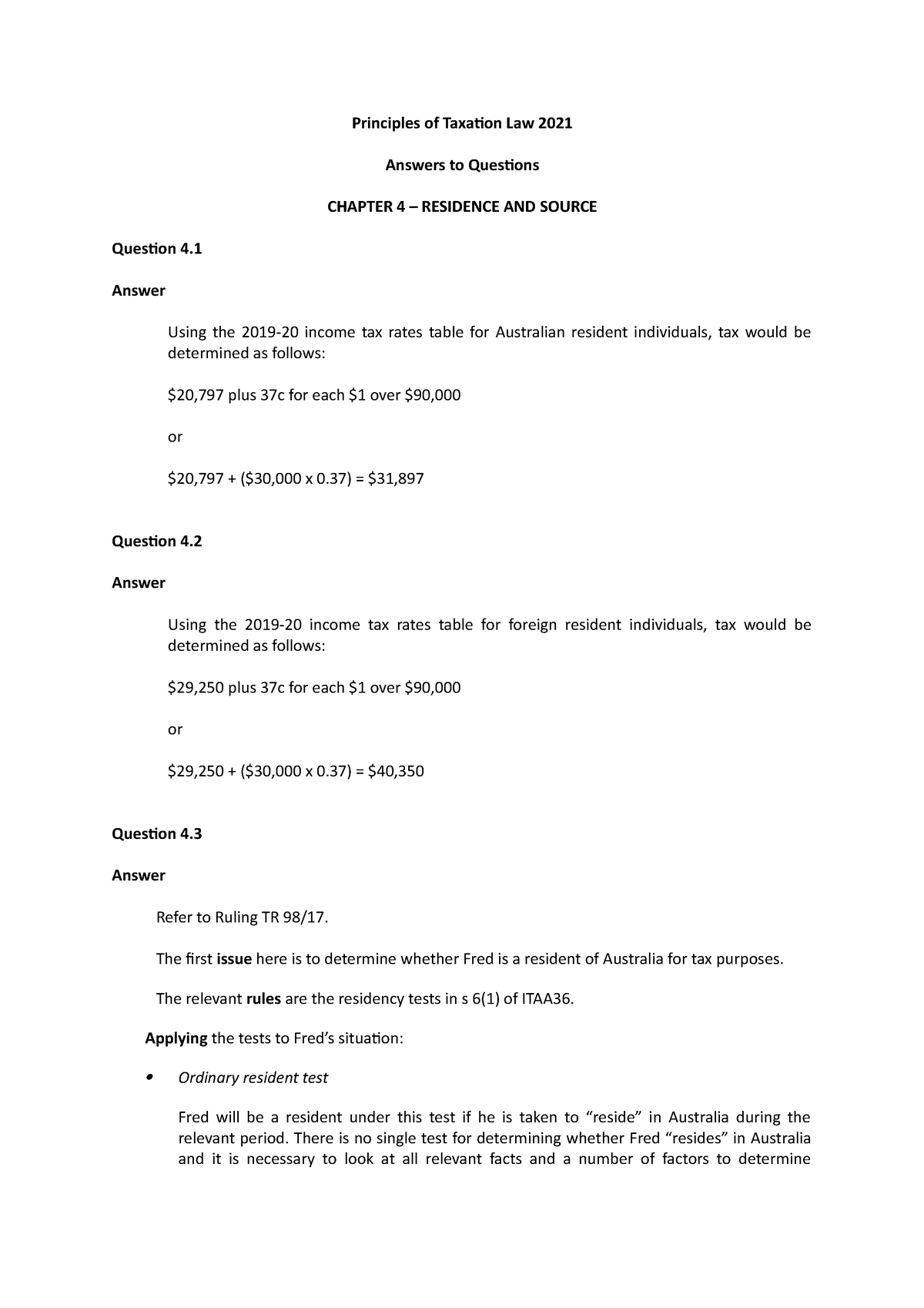 solutions-chapter-4-tutorial-questions-principles-of-taxation-law-2021-answers-to