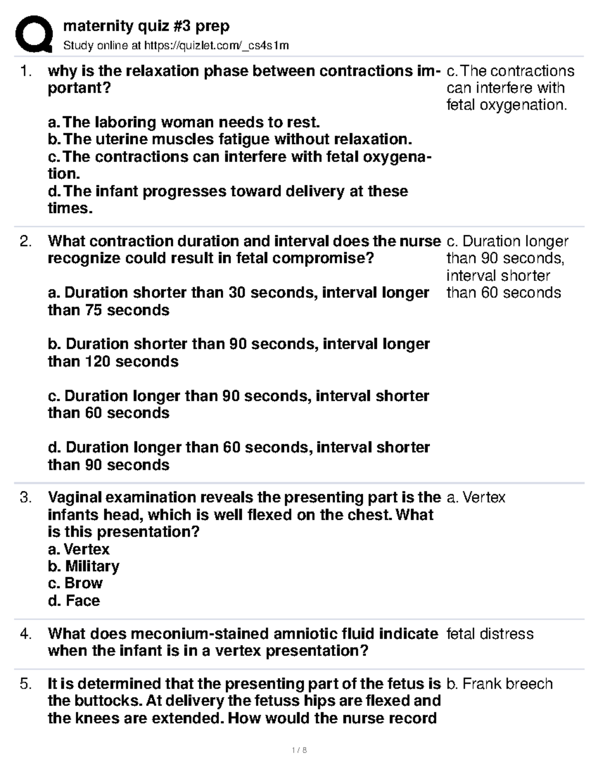 Peedsflashcards flascards Study online at quizlet/_cs4s1m why is the relaxation phase