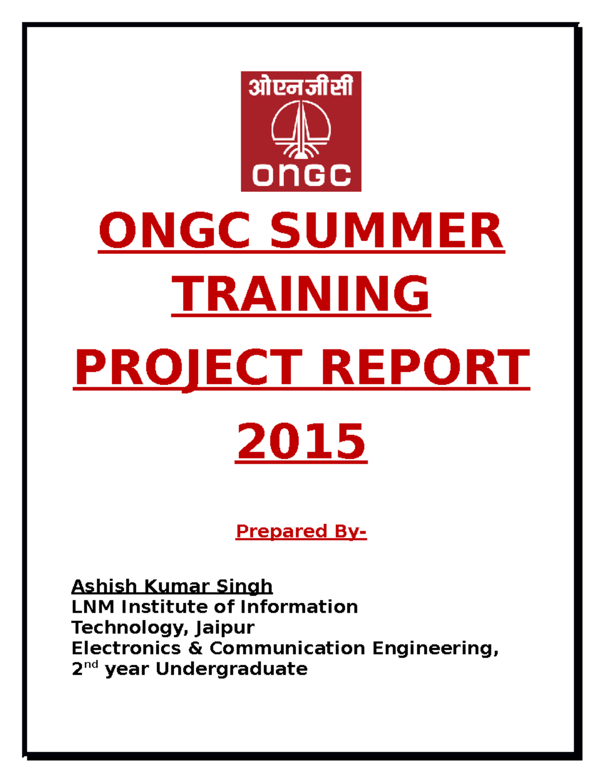 ongc-summer-report-final-ongc-summer-training-project-report-2015