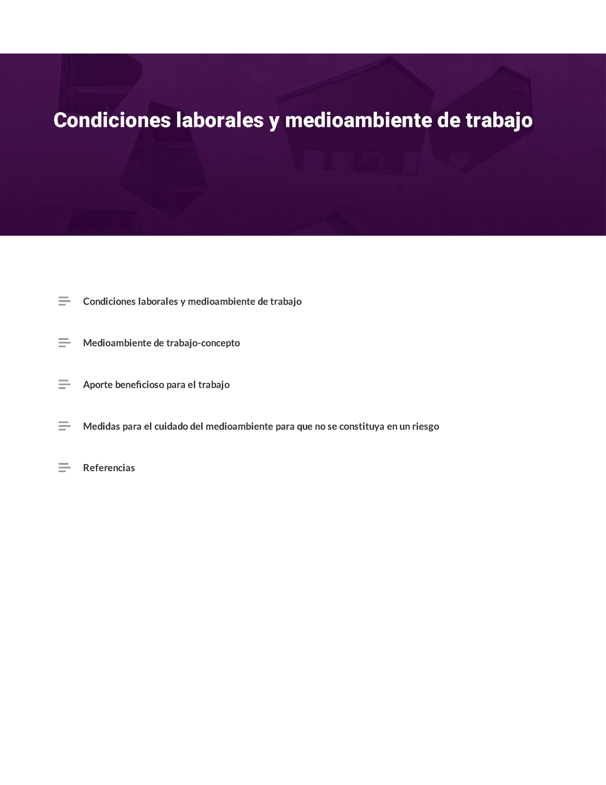 Módulo 2 Lectura 1 - .ap - Condiciones Laborales Y Medioambiente De ...