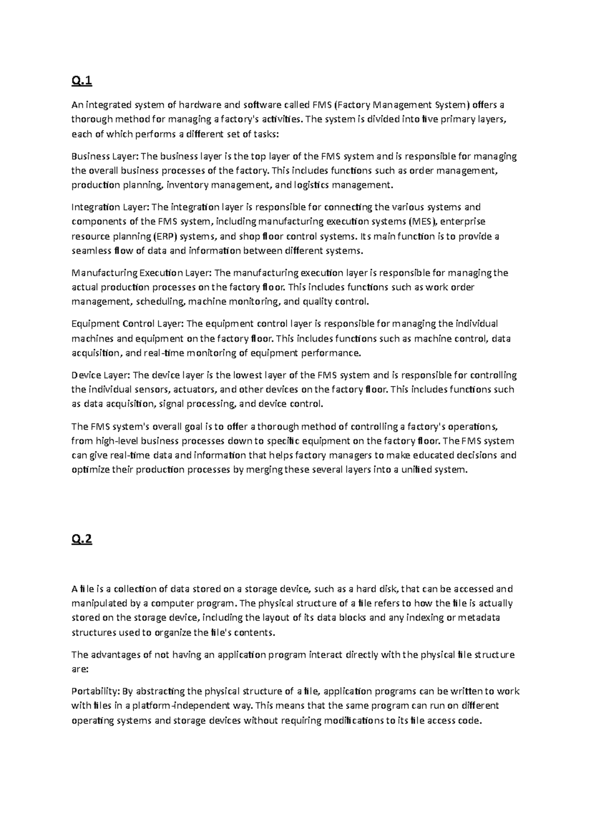 12-review-questions-cse-q-an-integrated-system-of-hardware-and