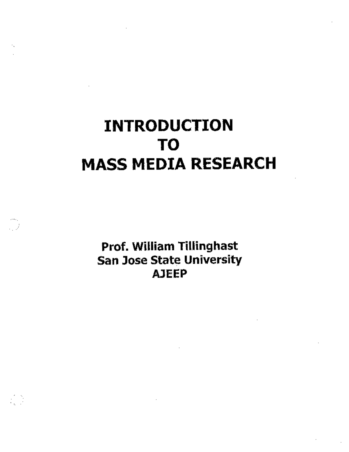 intro-to-mass-media-research-pakistan-affairs-studocu