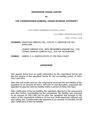 Historical Foundation OF THE Ghana Legal System - HISTORICAL FOUNDATION ...