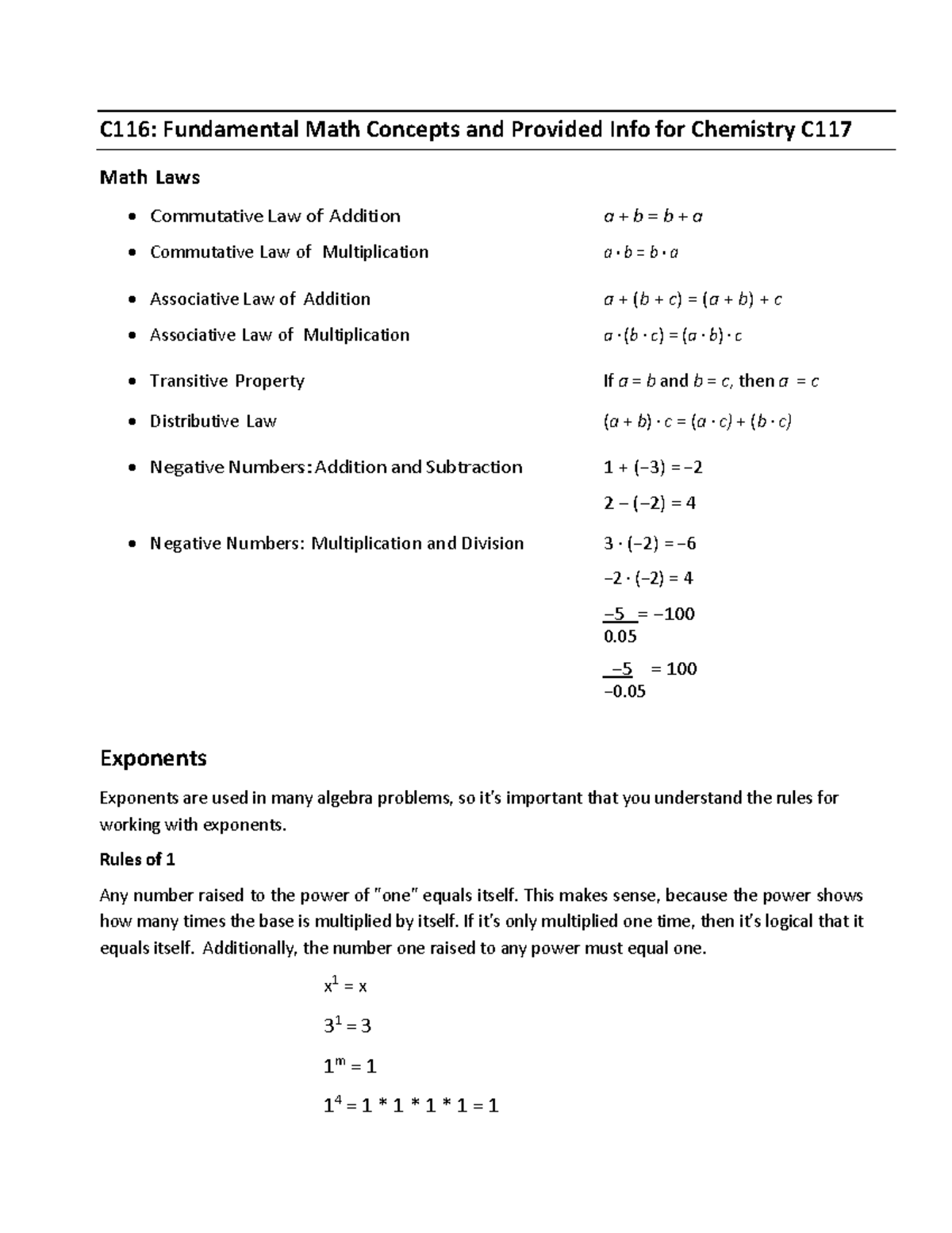 fundamental-math-concepts-and-provided-info-for-chem-117-c116