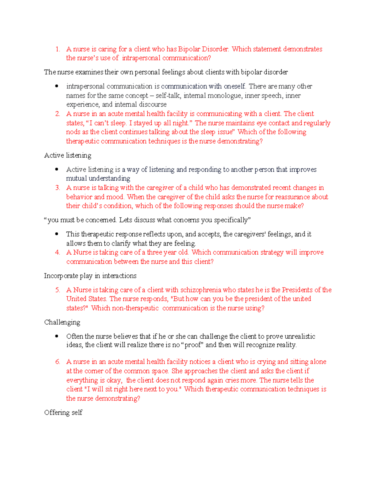 ati rn bipolar case study quiz