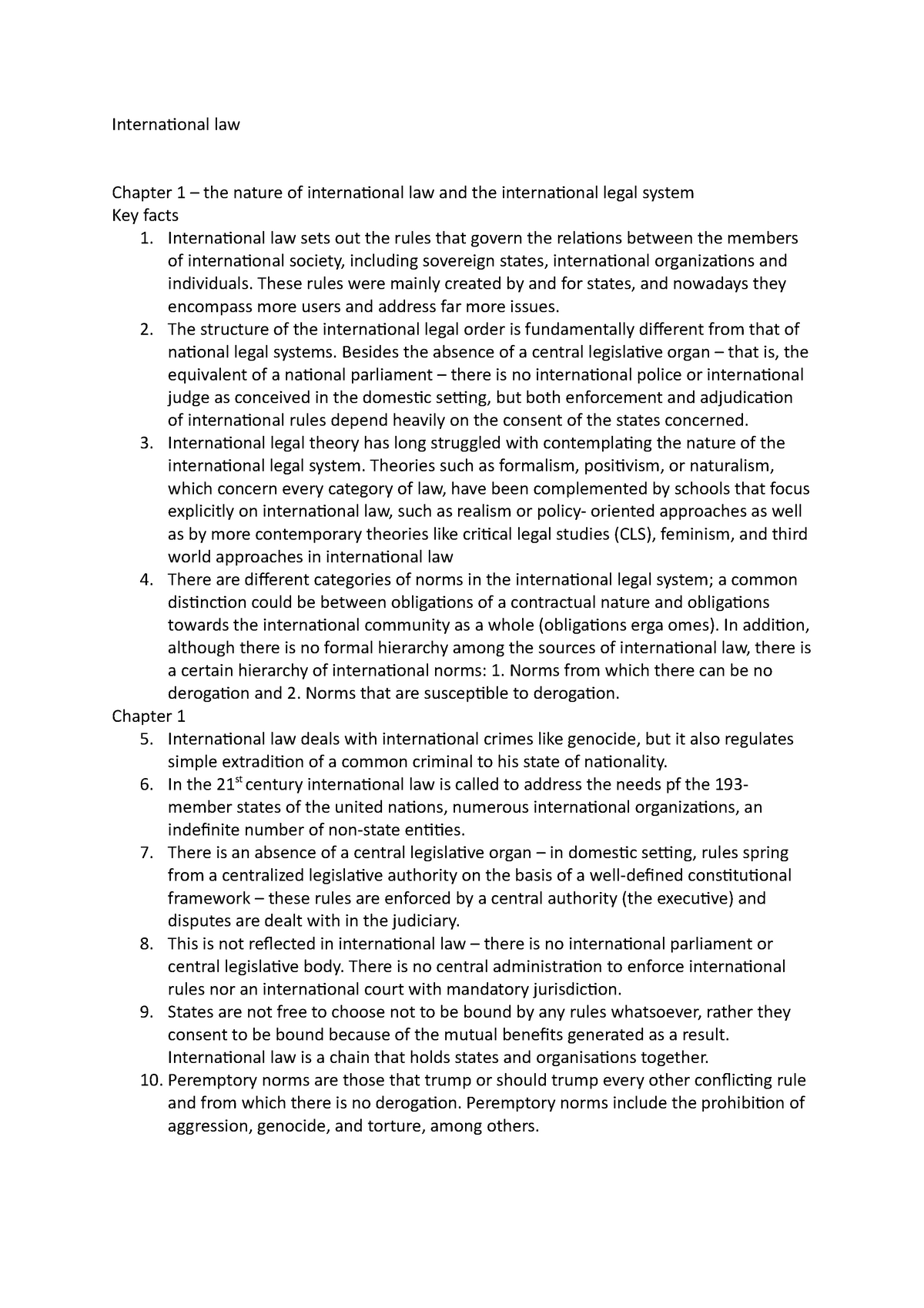 international-law-book-notes-international-law-chapter-1-the