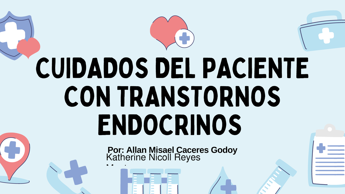 Presentación familiae 3 - CUIDADOS DEL PACIENTE CON TRANSTORNOS