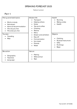 HW2-Speaking Task 1 - HW2-Speaking Task 1 - Homework 2: Speaking Part 1 ...