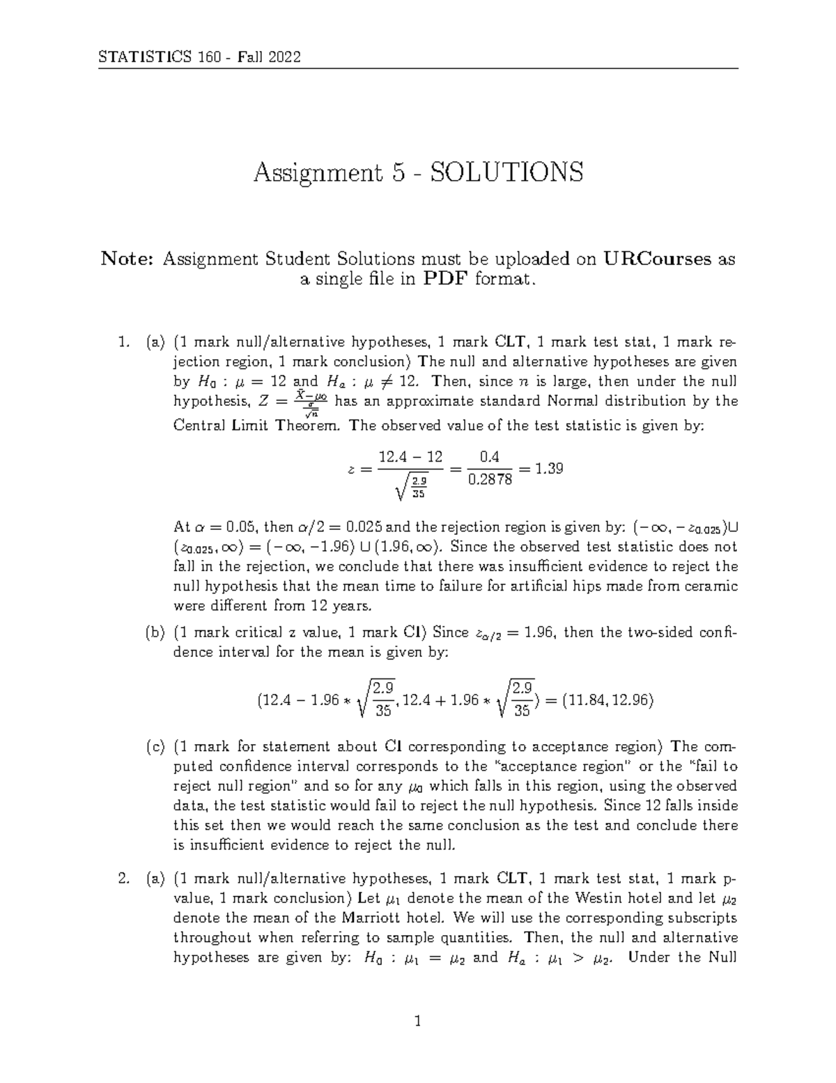 sta641 assignment 5 solution 2021