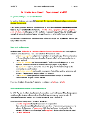 Le circuit de la récompense - 1. Introduction 1. Présentation du ...