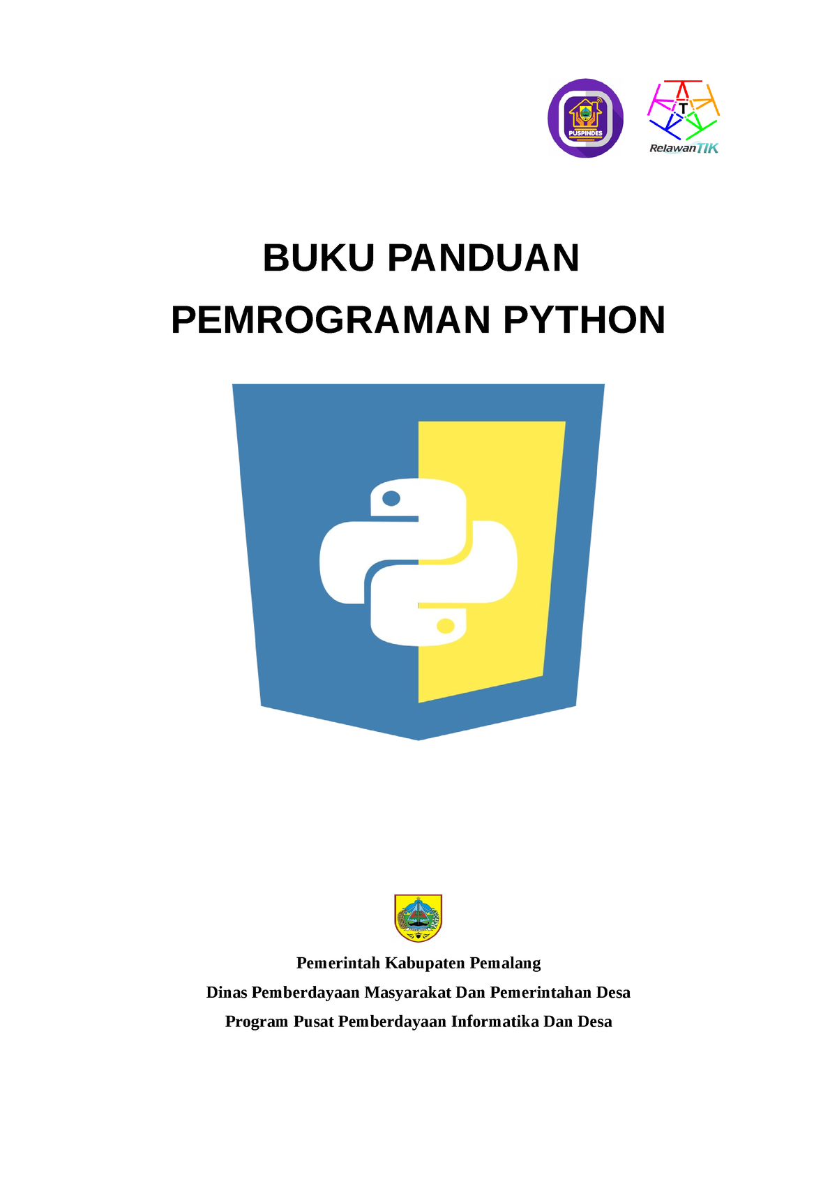 Buku-python B Indonesia - BUKU PANDUAN PEMROGRAMAN PYTHON Pemerintah ...