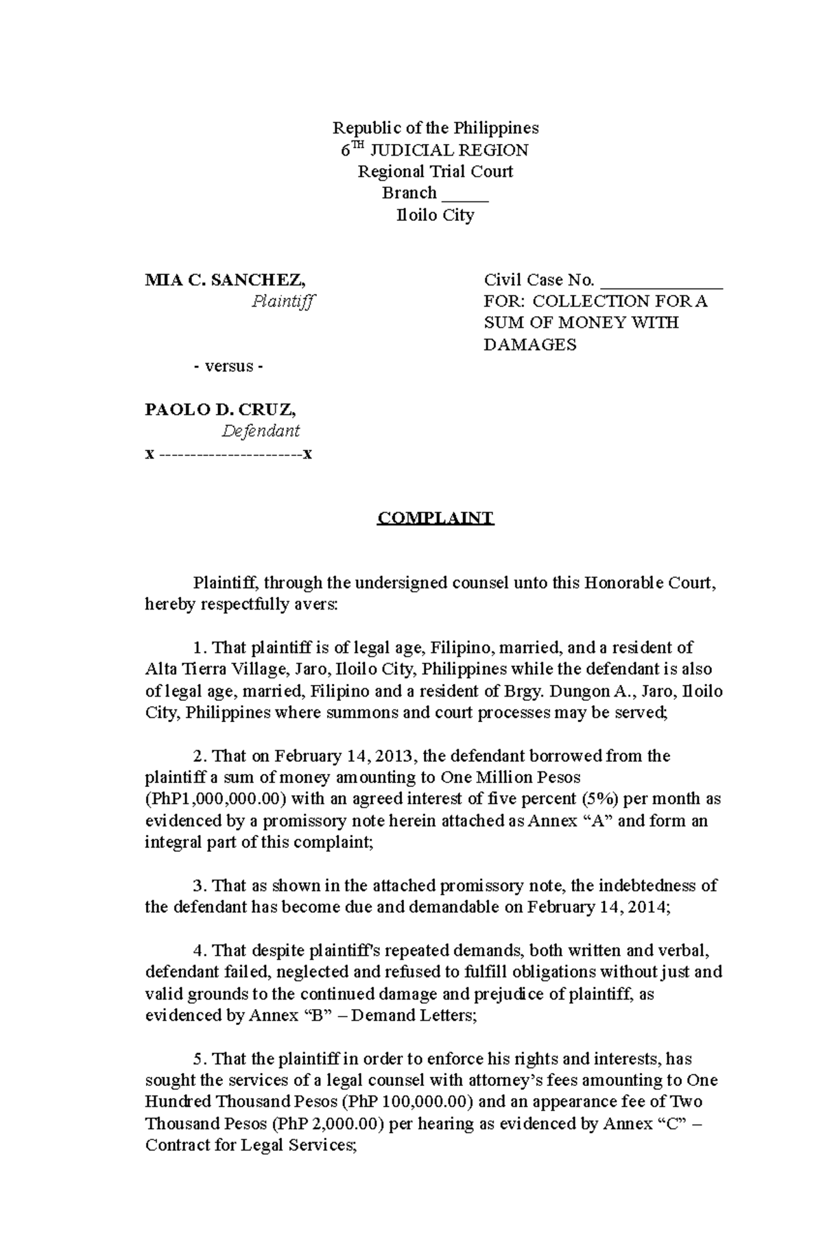 civil-complaint-template-fill-online-printable-fillable-blank