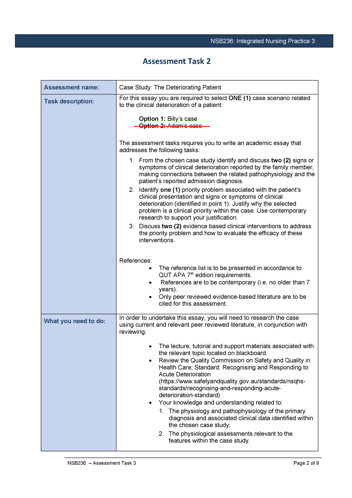 integrated-nursing-practice-3-on-campus-assessment-2-nsb236