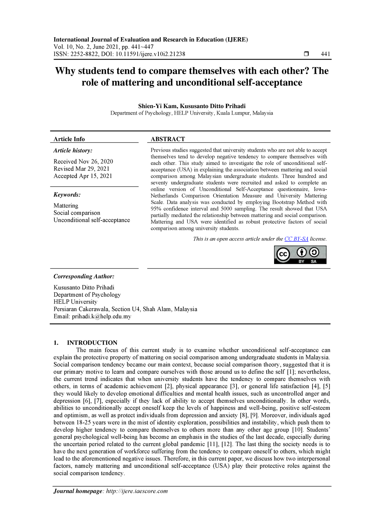 thesis evaluation umich