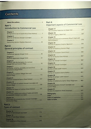 Chapter 12 Tutorial Exercises - Commercial Law – Fresh Perspectives 3e ...