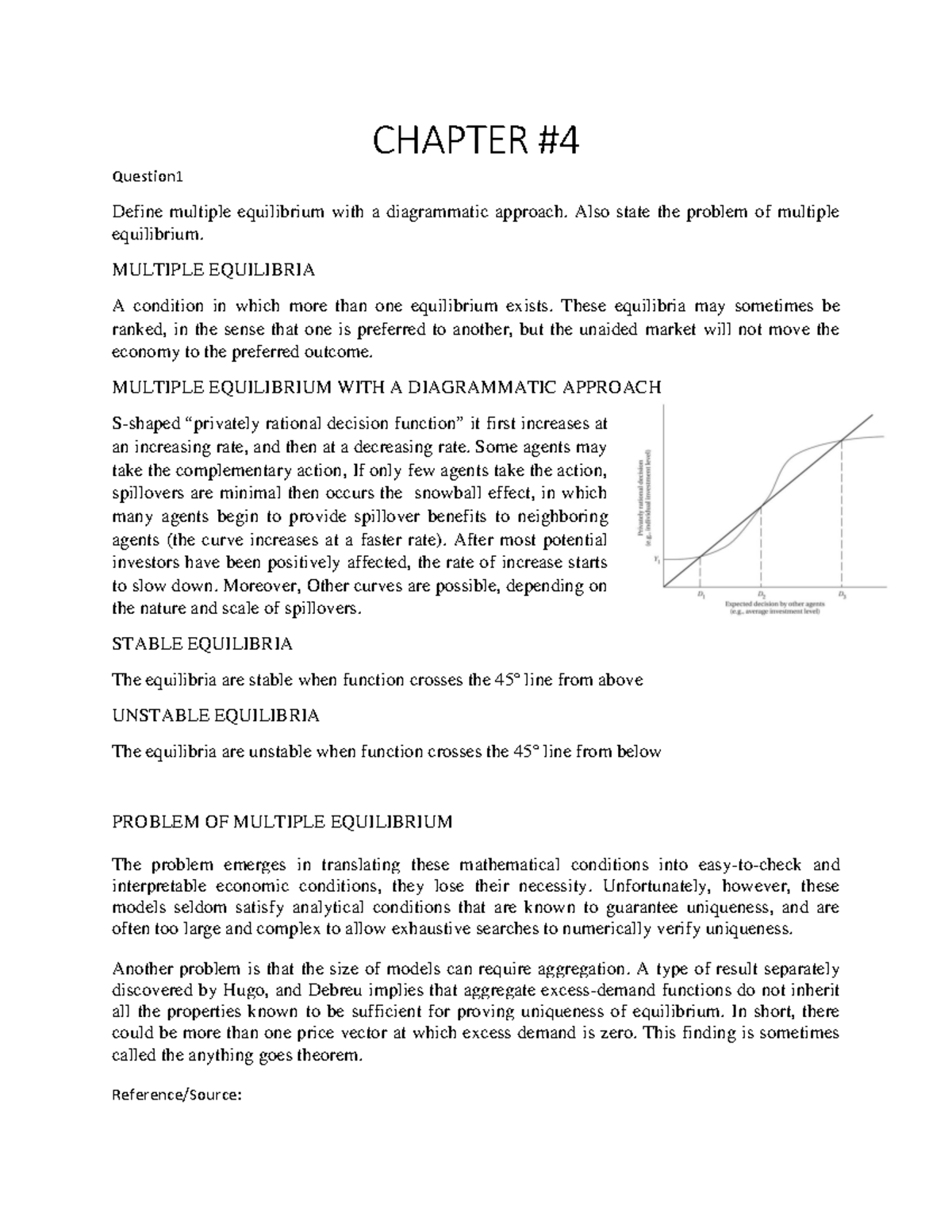 15149 A2 DE - Lecture notes of BBA - CHAPTER Question Define multiple ...