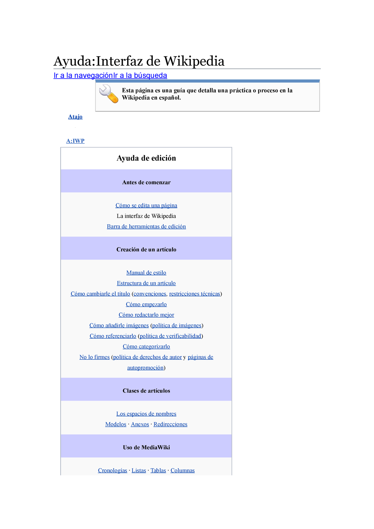 Bbbbbbbbffffffffff - Práctica - Ayuda:Interfaz De Wikipedia Ir A La ...