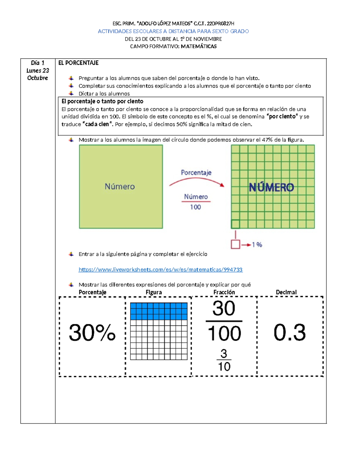 Matematicas - Practic - ESC. PRIM. “ADOLFO LÓPEZ MATEOS” C.C ...