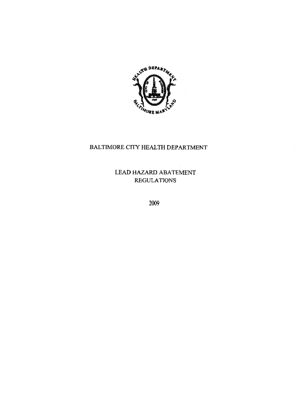 Lead Abatement Regs 2009 (executed copy) HLTH 435 Studocu