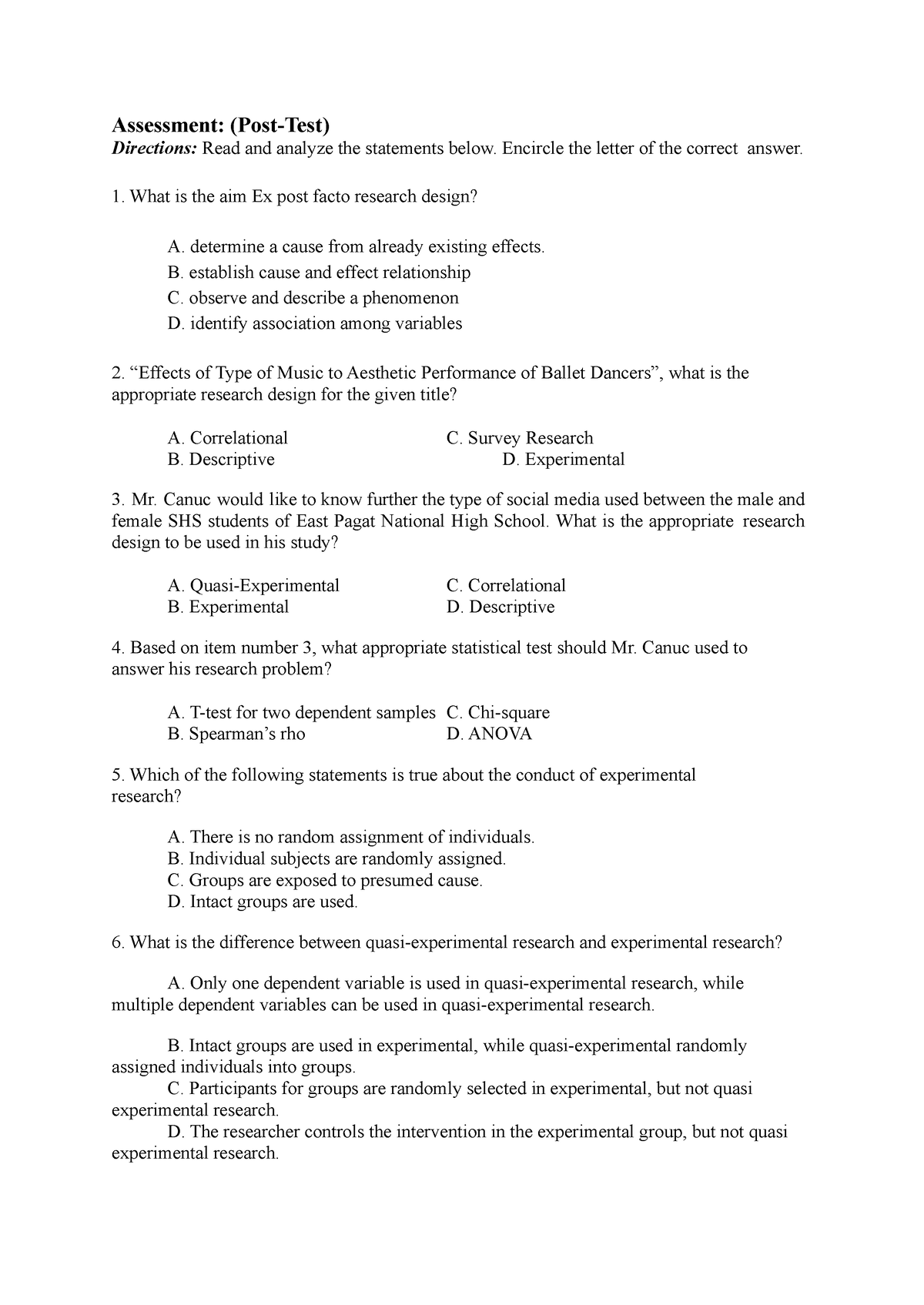 post test writing a research based literary interpretation