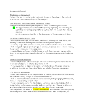 Chapter 3 - Principles of management/BUSA 2005 - Chapter 3 Ethics and ...
