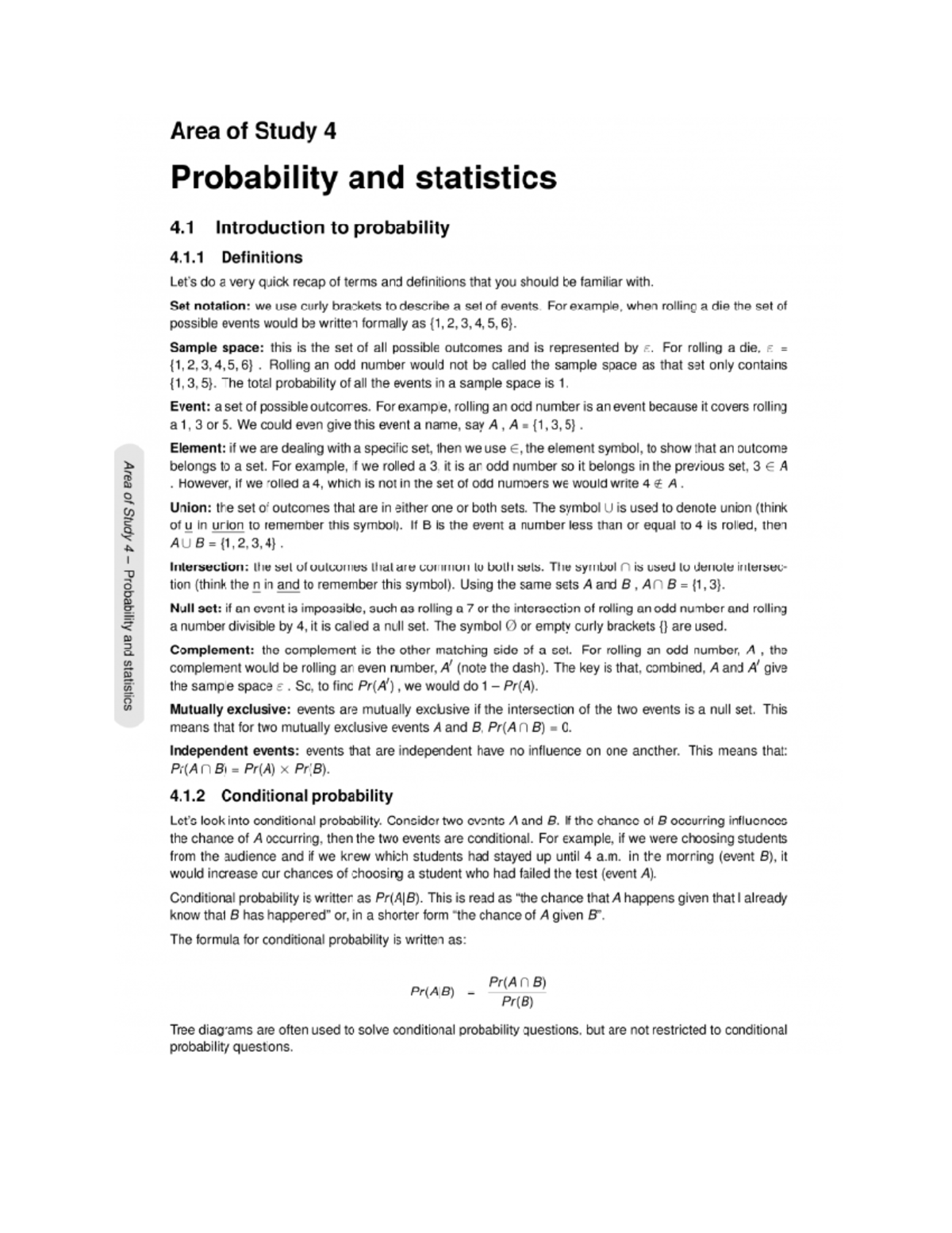 Probability And Statistics Notes - MATH 352 - Studocu