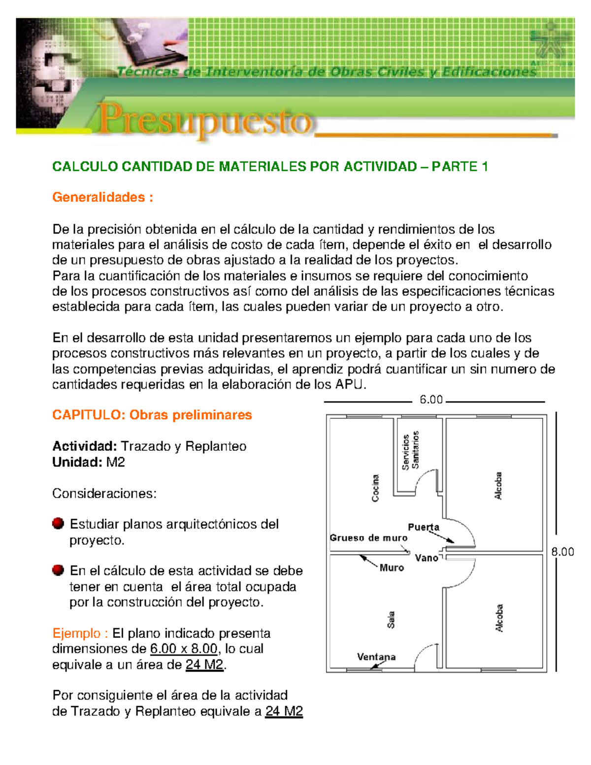 1n Calculon DEn Cantidadesn DEn Materialesnnn Parten 1 4063fe4a44dba58 ...