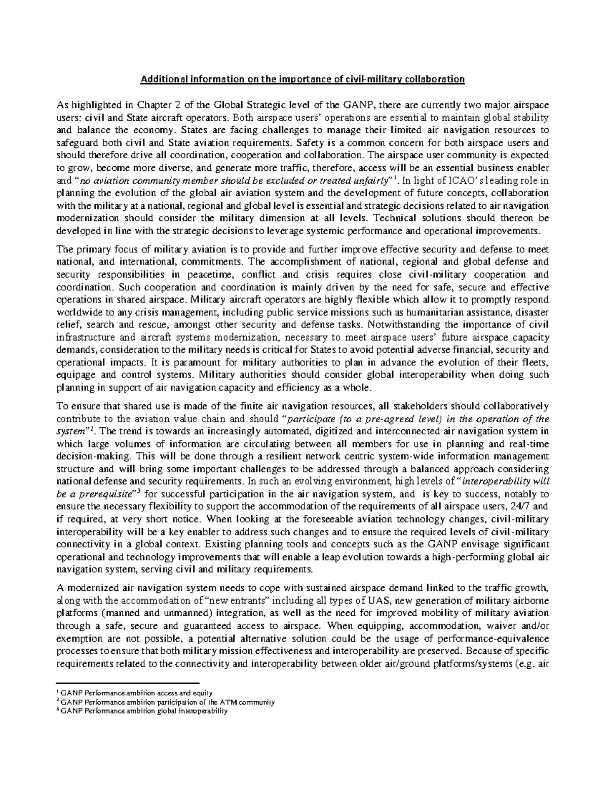 Input Mil - Notes on walls - Additional information on the importance ...