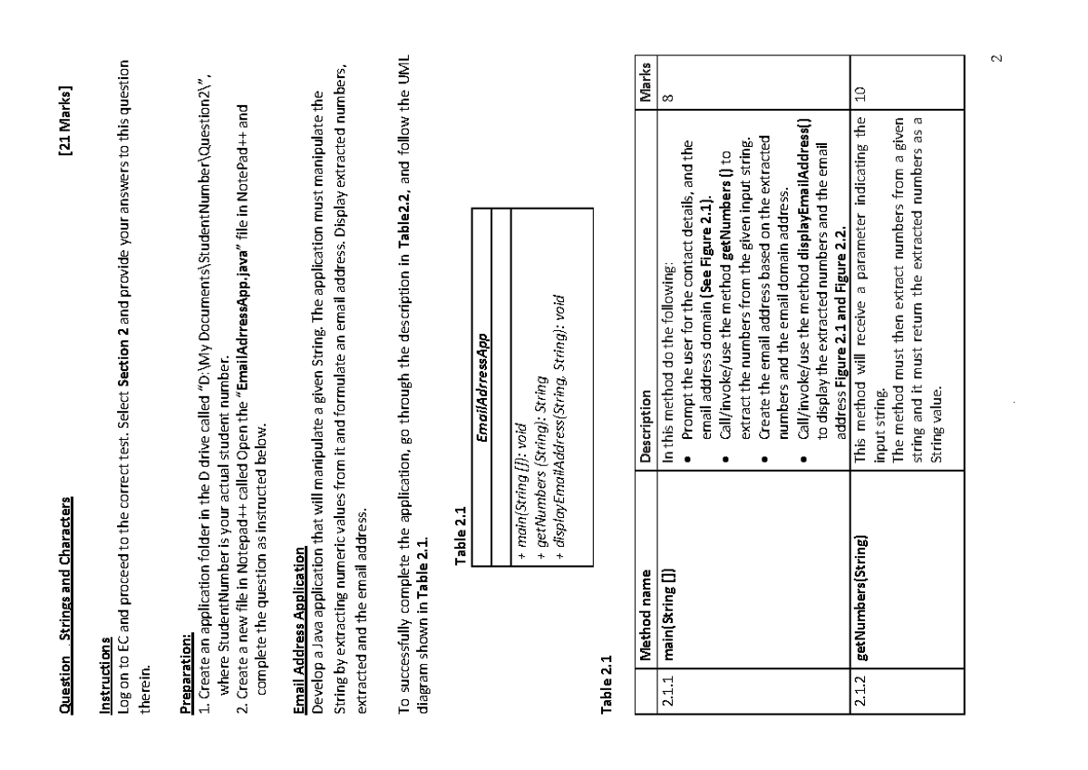 Characters - Studocu documents - 2 Question 2 Strings and Characters ...