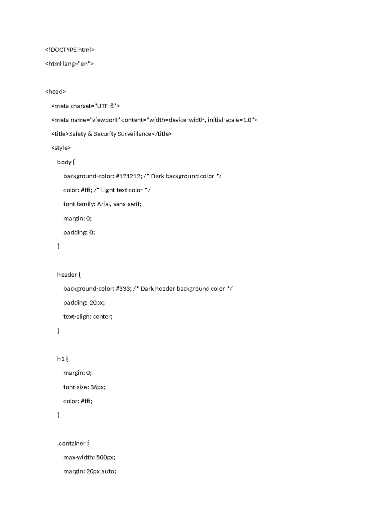 Html code - html code
