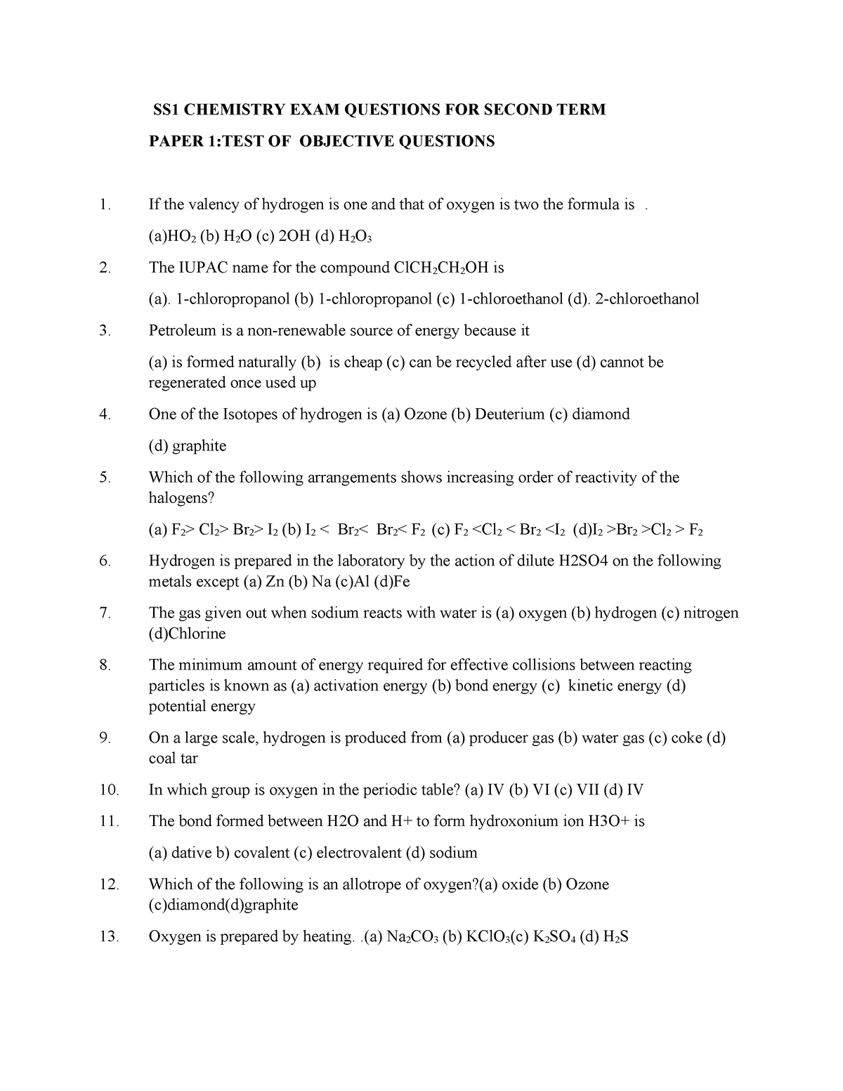 ss2-chemistry-exam-questions-for-second-term-ss1-chemistry-exam