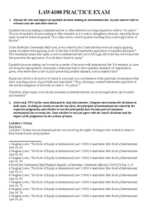 LAW4108 EXAM Summary Notes - LAW4108 EXAM SUMMARY NOTES HISTORY OF ...