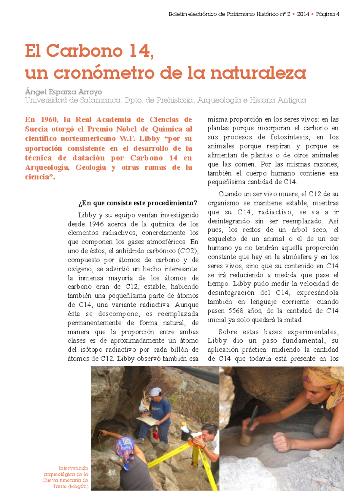 En Que Consiste La Prueba De Carbono 14