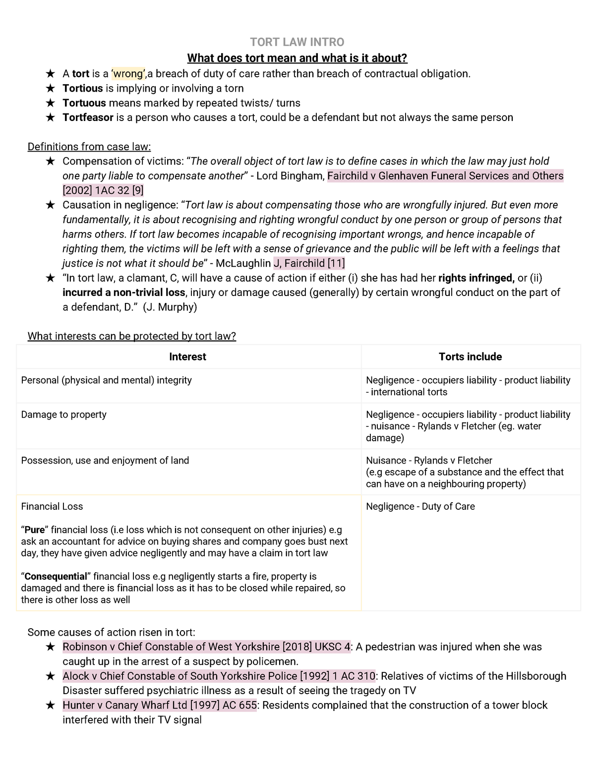 week-1-intro-into-tort-law-what-does-tort-mean-and-what-is-it-about